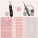 Professional Manicure Pedicure Kit - Cordless Electric Nail File Set for Home & Salon | 5 Speeds Rechargeable Foot Care Tools for All | Ideal for Men Women Babies & Pets - Buy Online on GoSupps.com