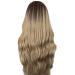 Wig Ladies Long Hair Grey Curly Women Long Wavy Cosplay Brazilian Synthetic Hair 80s 70s 60s 50s