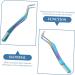 minkissy Eyelash with Comb Eyebrow Tweezer Lash Remover Clip Hobby Eyelashes Comb Lab Eyelashes Tweezer Soldering Extend Stainless Steel Fake Eyelashes - Buy Online on GoSupps.com