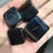 4pcs Natural Stones and Crystals Blue Obsidian Quartz Polished Square Tumbled Stone Specimen for Decoration Full of Texture - Buy Online on GoSupps.com