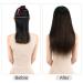 14 Remy Clip in Hair Extensions Natural Black to Chestnut Brown Highlight Ombre - Silky Straight Human Hair (5PCS, 70g) - 14 Inch Length - Buy Online on GoSupps.com