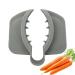 Vegetable Finger Protector Safe Cutting Whisk Cutting Aid Ergonomic Nonslip Kitchen Tools for Food Preparation Vegetables Cutting Suitable for Home and Catering