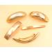 DeD Pack of 5 Women Metal Hair Clips - Retro Large Hair Barrettes French Clip Barrettes (Gold) - Buy Online on GoSupps.com