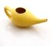 2activelife Porcelain Ceramic Neti Pot with Salt - 225ml Capacity - Crackle Yellow - Nasal Cleansing Sinus - Buy Online on GoSupps.com