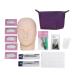 iFCOW Eyelash Practice Kit Professional One Training Head Model False Eyelashes Extension Practice Kit Tool For Starter