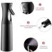Xianglongy Spray Bottles for Hair: 200ml & 300ml Refillable Continuous Fine Mist Black Hair Spray Bottles - Buy Online on GoSupps.com