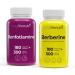 LongLifeNutri Benfotiamine 300 mg & Berberine HCl 500 mg Bundle - 180 Vegan Capsules Each 6 Month Supply Fat-Soluble B1 and Botanical Alkaloid Non-GMO GMP Certified Made in USA