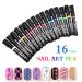 16Pcs One Step Gel Nail Polish Pen Set for DIY 3D Nail Art - Easy Application and Long-Lasting Results - Buy Online on GoSupps.com