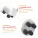 Healvian Head Massager Tool - 2 Sets Scalp Massage Brush | ABS White | International Shipping Available - Buy Online on GoSupps.com
