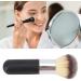 Loose Powder Makeup Brush Soft Fluffy Hair Comfortable Grip Cosmetic Beauty Brush Black - Buy Online on GoSupps.com