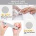 Professional Nail Files Set - 12pcs Emery Board Manicure Tools for Natural and Acrylic Nails | Fine Grit Fingernail Files (180/240 Grit) - Buy Online on GoSupps.com