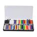 Professional Face Body Paint Kit - 12 Colors with Brushes | Safe Halloween Makeup Palette for Parties & Body Art - Buy Online on GoSupps.com