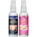 Mousse d' pilation la cire d'abeille mousse d' pilation douce spray d' pilation permanente naturelle pour homme et femme (m lange de 2 pi ces)