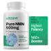 Vitasave NEW! 90 Count 500mg Pure Nicotinamide Mononucleotide NMN Supplement - 99.6% NAD+ Supplement - Vitamin B3 Enriched Antioxidant Support For Energy Cellular Repair & Anti-aging | 90 Vegan Capsules - Non-GMO GMP Certified - Made In Canada 90 count (P