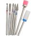Nail Drill Bits Gel Removal Electric Cuticle Remover Bit Left Right Handed Tungsten Ceramic for Acrylic Nails - Buy Online on GoSupps.com