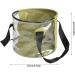 Skoulazeo 2 Collapsible Bucket 10L Outdoor Bucket Portable Kitchen Bucket Fishing Bucket Translucent Water Bucket for Outdoor Picnic Travelling Fishing 2 Pcs Transparent Barrel - Buy Online on GoSupps.com