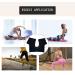 Women's Reusable Underarm Sweat Pads - 2 Pack Black+Nude Medium | Breathable Armpit Shield Guards (IP-00468) - Buy Online on GoSupps.com