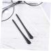 Uonlytech Non-Slip Glasses End Tips 36 Pairs Silicone Frame Covers for Secure Grip Black and White 6.5x0.6cm | International Shipping Available - Buy Online on GoSupps.com