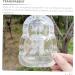 EXCEART 2pcs Vegetable Shaping Mold Vegetables Growing Fruit Mold Adorable Buddha Mold Pumpkin Multifunction Transparent 10x7cm - Buy Online on GoSupps.com