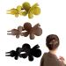 3 Pieces Matte Hair Claw Clips Styling Double Butterfly Duck Bill Clips Non-slip Hair Barrettes for Women Girls Thick Hair Elegant Strong Hair Jaw Clips for Headwear (double butterfly)