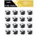 50PCS Invisible Elastic Hair Nets for Ballet Dance - 20 Black Hair Accessories - International Shipping Available - Buy Online on GoSupps.com