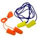 ToolUSA 50 Pairs Box Of Noise Reduction Earplugs With Adjoining Cords In Two Colors: SF-14837 Foam Earplugs  50 Pair