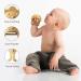Alwoligag Silicone Dinosaur Baby Teether Toy  Anti-Drop Silicone Baby Mitten Teether for Soothing Teething Pain Relief  Baby Chew Toys for Sucking Needs(1 Packs) 4 x 3.2 x 2 Inch Green - Buy Online on GoSupps.com