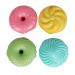 GuoQiao 4Pcs Pet Odor Absorbing Solid Air Freshener Cat Litter Deodorizer Litter Box Odor Eliminator for Bathroom Pet House Car Plastic+TPR