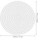 Exceart 30pcs Plastic Canvas Shapes for DIY Cross Stitch Embroidery - Round 7.7cm Mesh Screen for Needlepoint Craft Projects - Buy Online on GoSupps.com