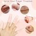 16Pcs Breathable Gel Finger Cots with Air Holes - Finger Protectors for Wound Healing and Cracking - Buy Online on GoSupps.com