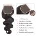 Brazilian Body Wave Bundles with Closure - 16 18 20 +14 Inch - 100% Unprocessed Virgin Human Hair - Buy Online on GoSupps.com