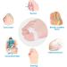 PEDIMEND Double Loop Toe Separator | Bunion Protector | Toe Separator for Overlapping Toes | Prevent Corns/Blisters | Unisex | Foot Care (Double Loop Toe Separator 5PAIR - 10PCS) Double Loop Toe Separator 5PAIR - 10PCS - Buy Online on GoSupps.com