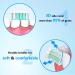 Replacement Toothbrush Heads for Philips Sonicare - Medium Soft Bristles Compatible Electric Toothbrush Refill Pack of 10 - Buy Online on GoSupps.com