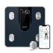 eufy Smart Scale P2, Digital Bathroom Scale with Wi-Fi, Bluetooth, 15 Measurements Including Weight, Body Fat, BMI, Muscle & Bone Mass, 3D Virtual Body Mod, 50 g/0.1 lb High Accuracy, IPX5 Waterproof P2 Black