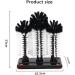 Bottle Cleaning Brush with Suction Base Glass Cup Washer 3PCS Head Bristle Brush for Beer Cup Long Leg Cup Red Wine Glass and More Bar Kitchen Cup - Buy Online on GoSupps.com
