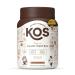 KOS Organic Plant Based Protein Powder, Chocolate - Delicious Vegan Protein Powder - Keto Friendly, Gluten Free, Dairy Free & Soy Free - 1.3 Pounds, 15 Servings 15 Servings (Pack of 1)