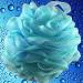 Loofah Bath Sponge XL Swirl Set (4 Pack) - Exfoliating Pouf Scrubber by Shower Bouquet - Buy Online on GoSupps.com
