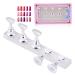 Magnetic Nail Art Practice Stand - 5 Piece Manicure Holder & Tip Display for Perfect Nail Designs - Buy Online on GoSupps.com