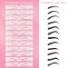 12PCS Reusable Eyebrow Stencils Kit with Strap - Easy 3-Minute Makeup Tools - Buy Online on GoSupps.com