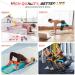 Renoj Booty Bands for Women - 3 Level Exercise Bands for Legs and Butt - Blues - Buy Online on GoSupps.com