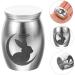 BESPORTBLE 4pcs Rabbit Urn Urns Small Pet Urn Bunny Mini Urn Metal Pet Urn Memorials Pet Urn Stainless Steel 4.00X3.00X3.00CMx4pcs Silverx4pcs - Buy Online on GoSupps.com
