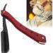 Syh & Aqye Professional Straight Edge Razor - Portable Zinc Alloy Travel Razor for Men (Black) - Manual Razor Without Blade - Buy Online on GoSupps.com
