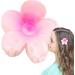 Hair Clips Flower Cute Hawaiian Flower Hair Clips - Strong Hold Hair Clips Flower Hair Accessories For Women & Girls For Thick & Thin Hair Gradient pink and purple - Buy Online on GoSupps.com