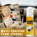 Multipurpose Foam Cleaner Spray Foam Cleaner for car and House Lemon Flavor All-Purpose Household Cleaners for Kitchen Bathroom Car 100ml (2 Set) - Buy Online on GoSupps.com