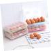 OSALADI 15 Eggs Egg Holder Tray Egg Holder Basket Egg Holder for Fridge Egg Storer Container Box Egg Tray White Medium - Buy Online on GoSupps.com