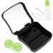 Gatuida 3-Stage Clear Glasses Stand Holder & Contact Lens Care Box Durable Applicator & Lens Container - Buy Online on GoSupps.com