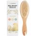 Baby Hair Brush - Baby Brush with Soft Goat Bristles - Cradle Cap Brush - Perfect Scalp Grooming Product for Infant, Toddler, Kids (Walnut, Oval) Walnut Oval
