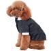 Keysui Black Dog Tuxedo Suit Puppy Wedding Clothes Coat Doggie Costume X-Large Size - Buy Online on GoSupps.com