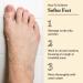 FootFitter Exfoliating Natural Sea Salt Foot Scrub - Sweet Vanilla (11.2 oz.) - Buy Online on GoSupps.com