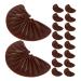 BESTonZON 24pcs Chocolate Models Chocolate Decor Simulated Chocolate Decor props Multifunction dessert chocolate Accessories pvc Simulation pastry chocolate chips Little vacation